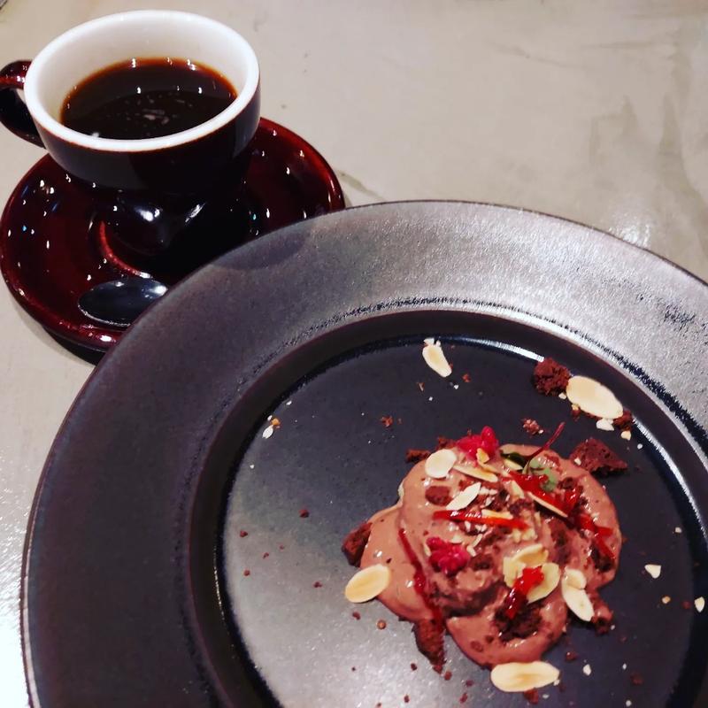 ディナースペシャルコース 焼き茄子のパルフェ(A LA CIVETTE)