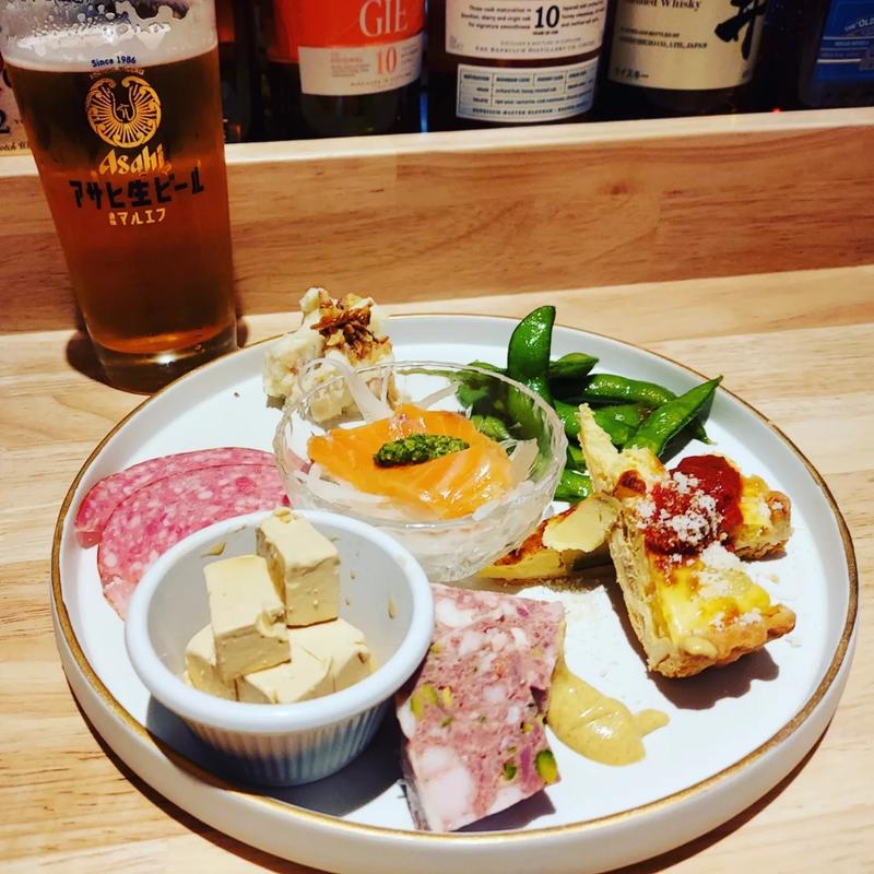 チーズプラスのオードブル盛り合わせ(原価ビストロチーズプラス 京橋)