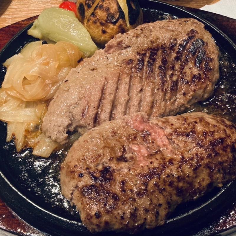 黒毛和牛石窯ハンバーグ(ハンバーグファクトリー)