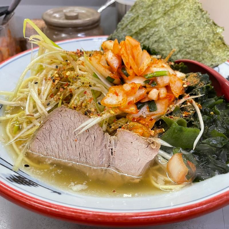 醤油ラーメン＋ネギ＋わかめ(ラーメンショップ 122号騎西店)