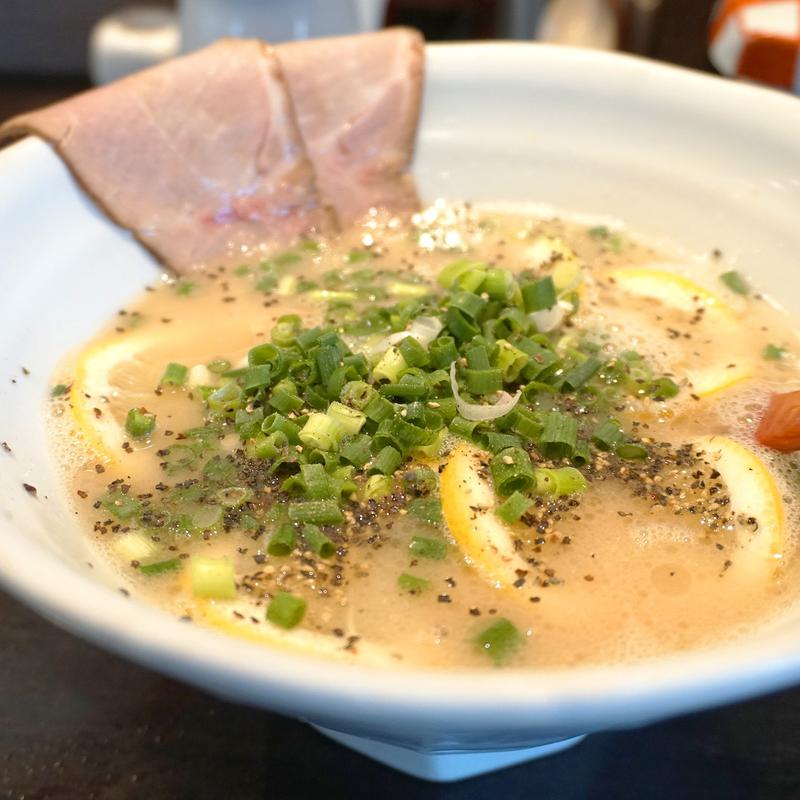 レモンとんこつらーめん(麺也オールウェイズ 時津店)