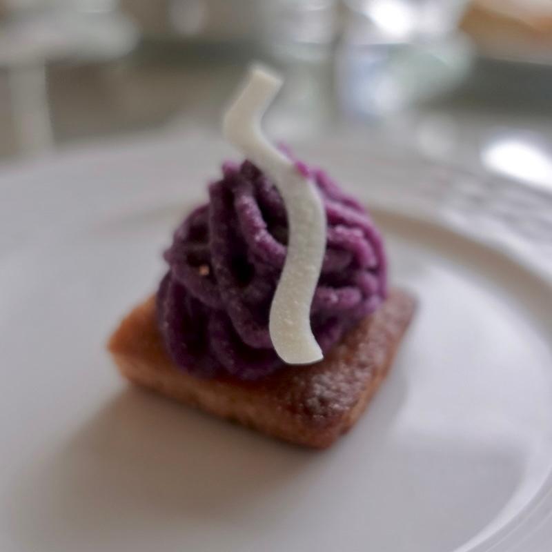 紅芋モンブラン(マロード ザ・ブセナテラス)