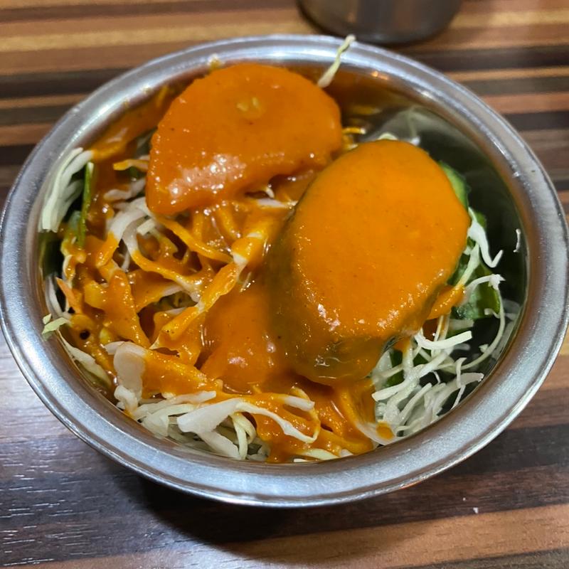 サラダ(カトマンズインドカレー)