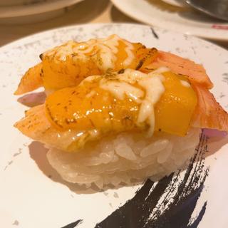 炙りサーモンマヨチーズ(回転寿司みさき 高円寺パル商店街)