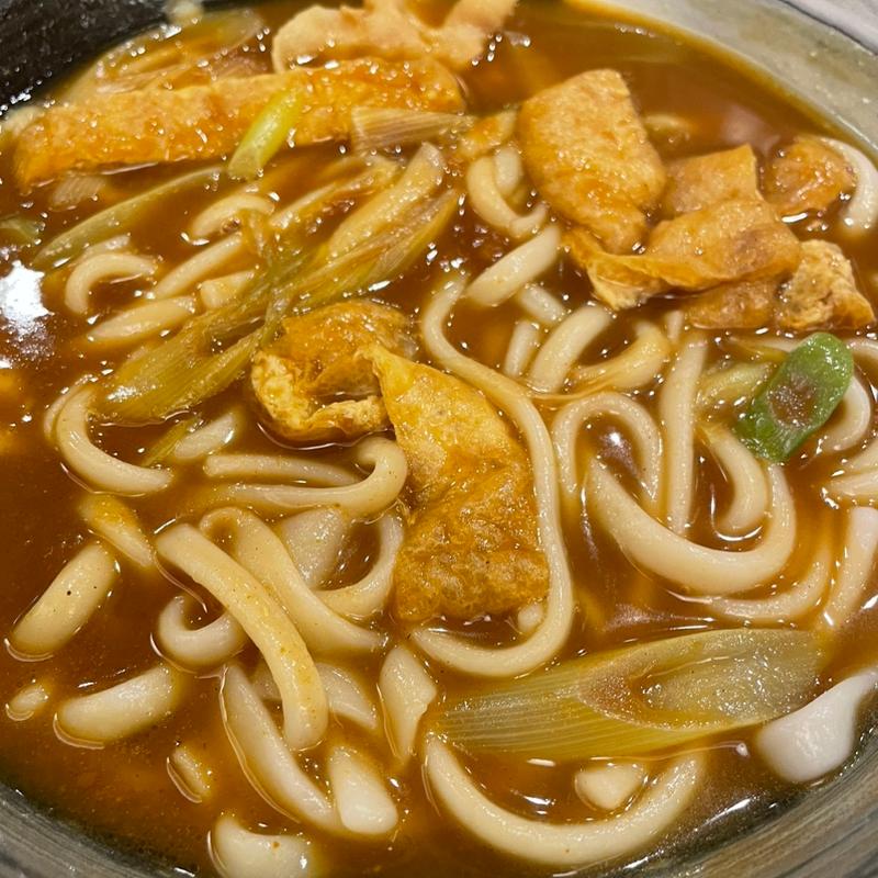 カレーうどん(味の民芸 東久留米滝山東店)