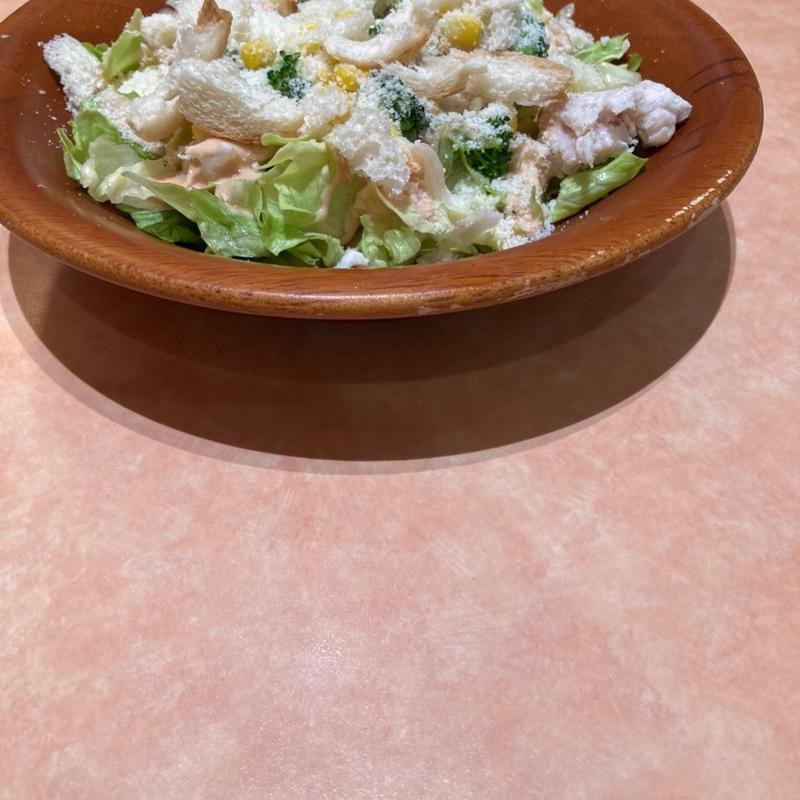 チキンのシーザーサラダ(サイゼリヤ イオンモール苫小牧店)