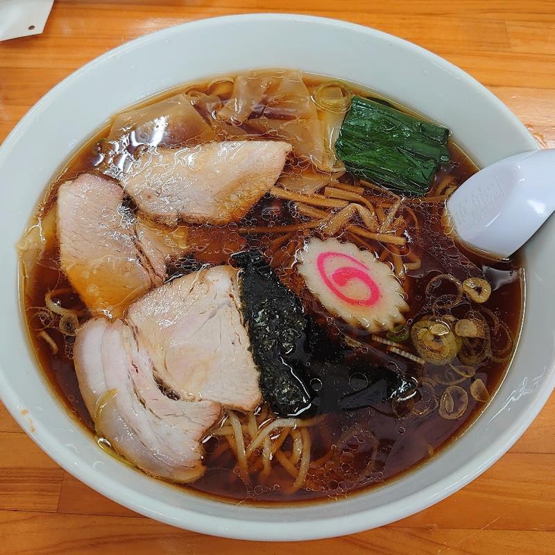 大ワンタン麺(手打ラーメン いまの家)