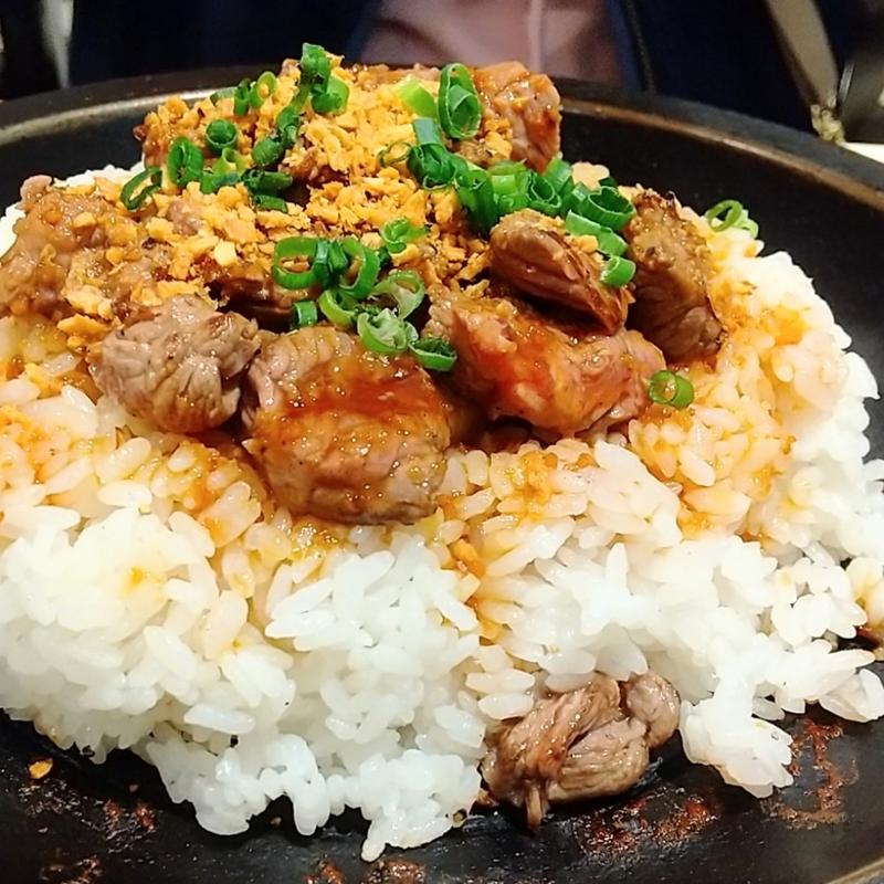 ガーリックビーフライス(テキサスキングステーキ アリオ亀有店)