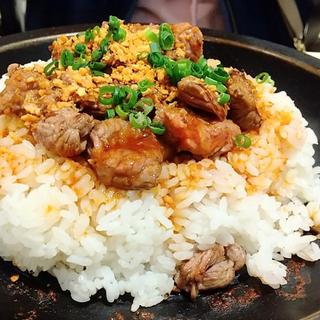 ガーリックビーフライス(テキサスキングステーキ アリオ亀有店)