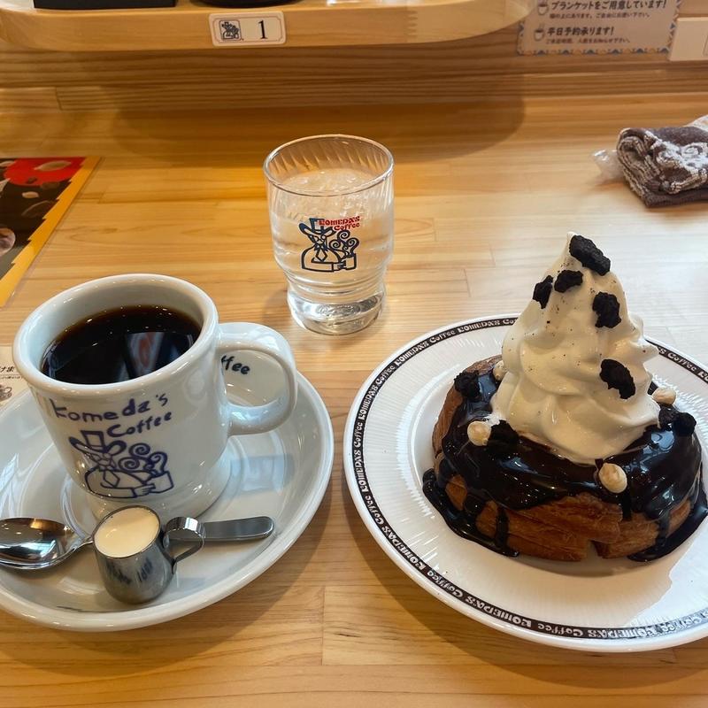 ブラックサンダーシロワノール(コメダ珈琲店 ゆめモール西条店)