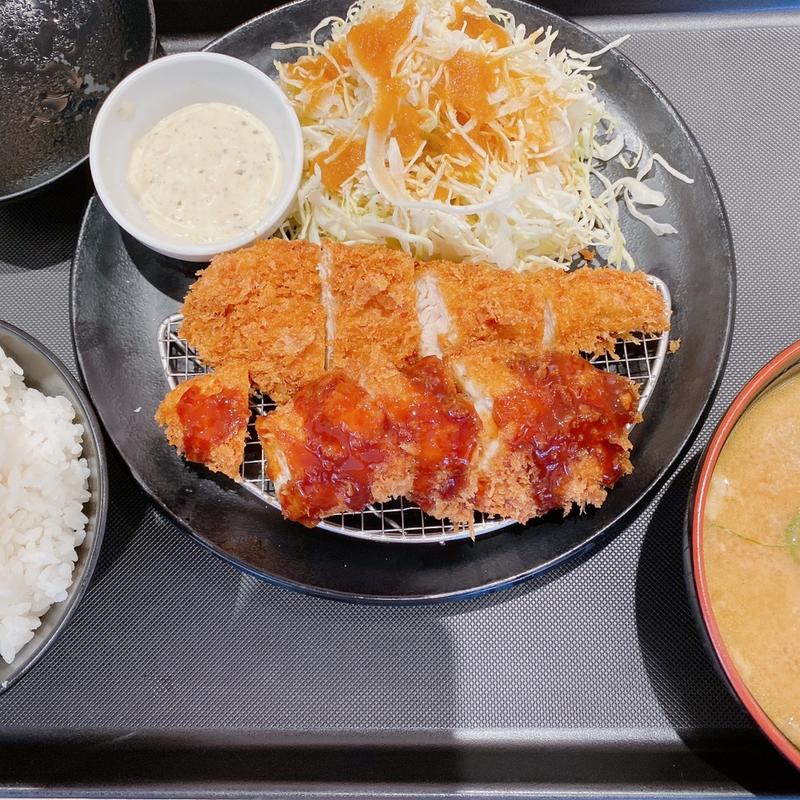 ささみフライ定食(松のや 京都南インター店)