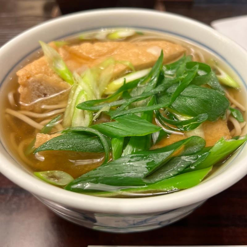 きつねそば(松葉　 京都駅店 )