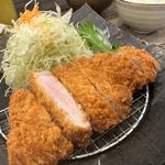 白宝豚中定食(とんかつどーんとこい)