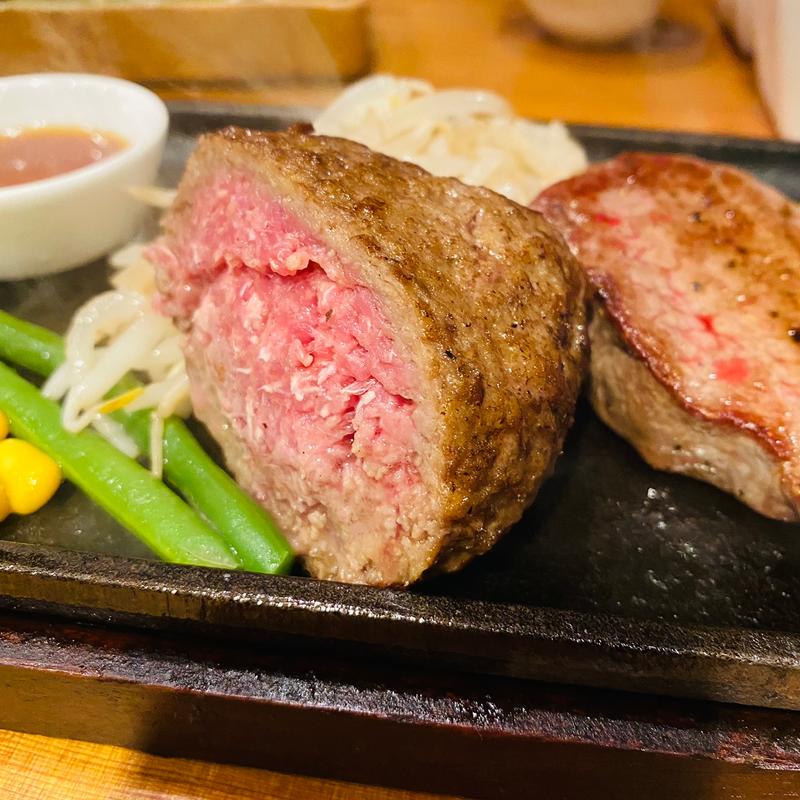 和牛ハンバーグ200ｇ(ステーキハウス牛和鹿 （【旧店名】牛和鹿 BBQ）)