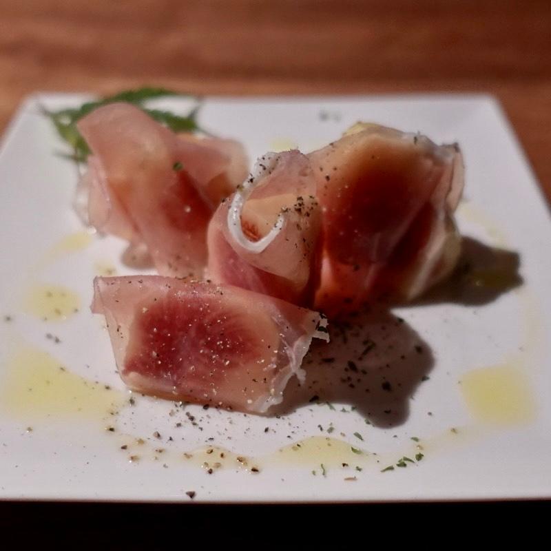 いちじく生ハム巻き(酒房 CRAFT MAN)