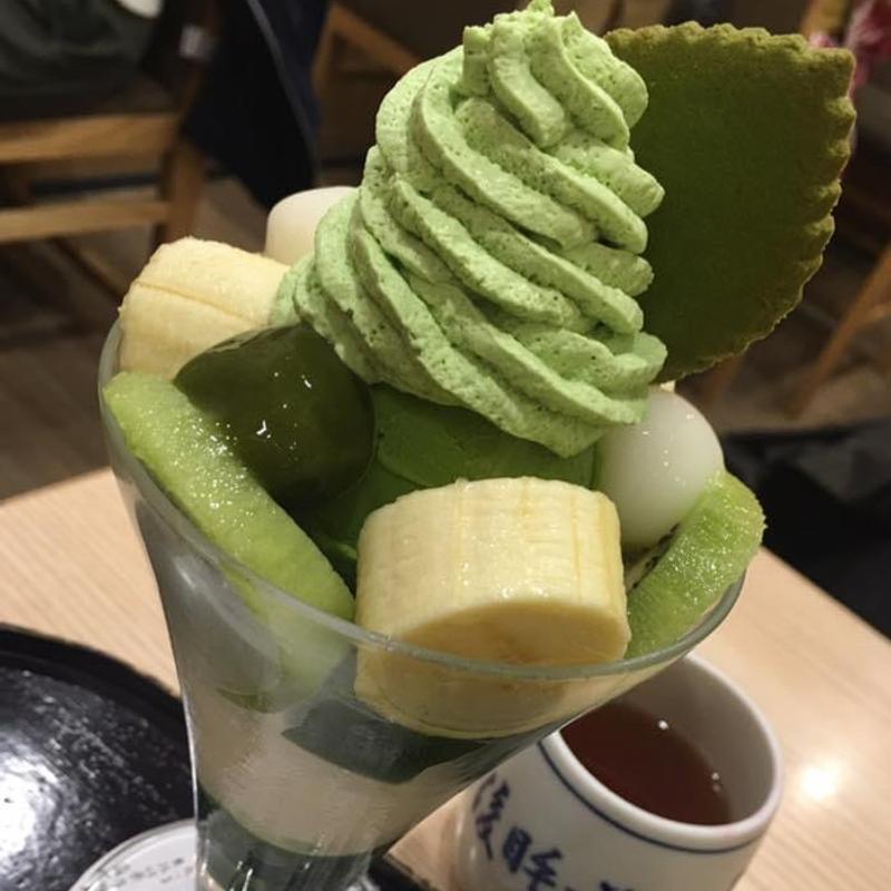 ヨーグルト抹茶パフェ(祇園辻利 東京スカイツリータウン・ソラマチ店)