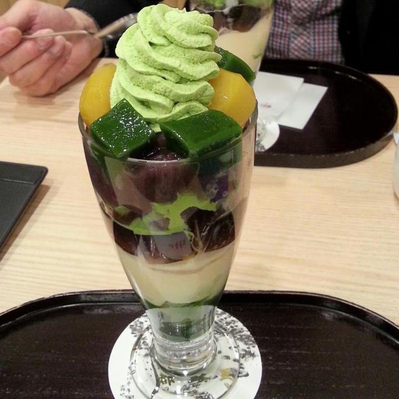 都路里パフェ(祇園辻利 東京スカイツリータウン・ソラマチ店)