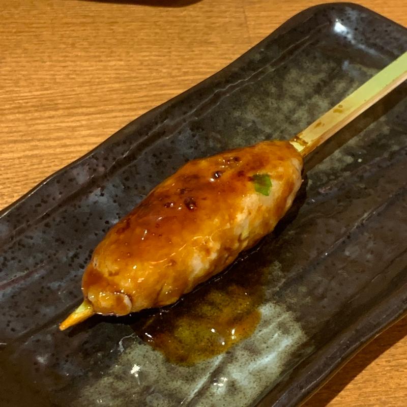 つくね(タレ)(月島もんじゃ だしや 国立南口店)