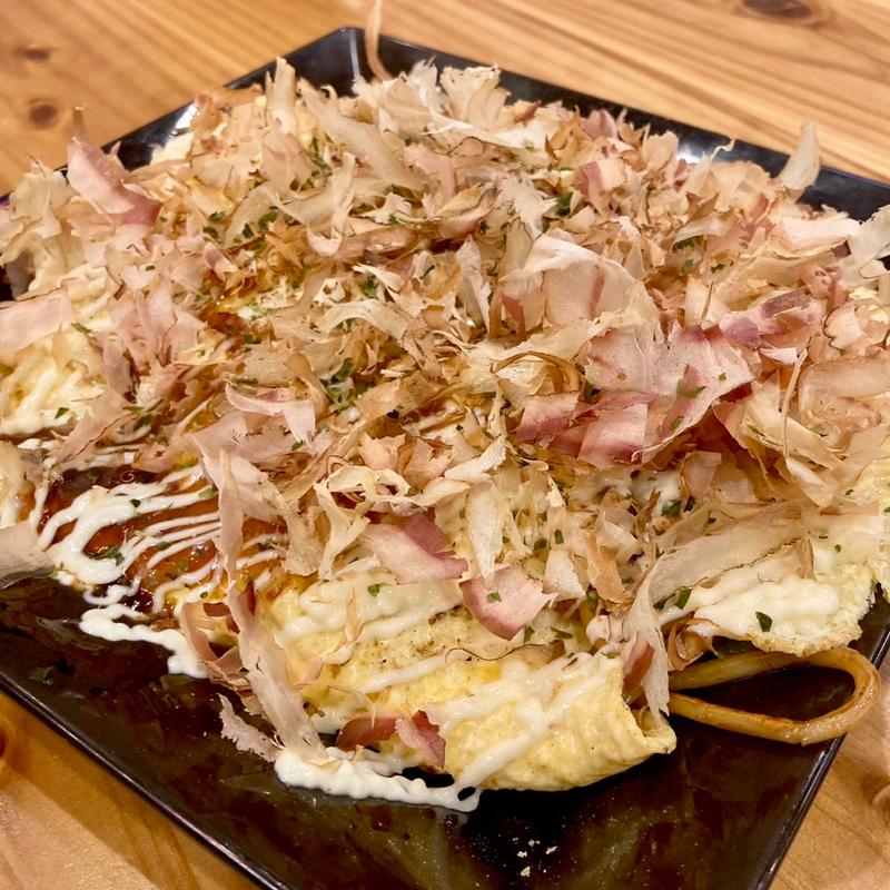 オムそば(じゃんぼ総本店 ジャンボ酒場 大池橋店)