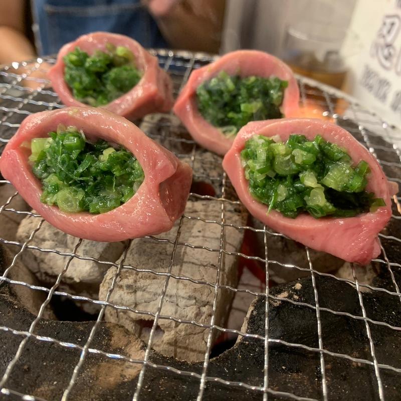 ネギ塩タン(yakinikuen 忍鬨(ニング) 総本店)