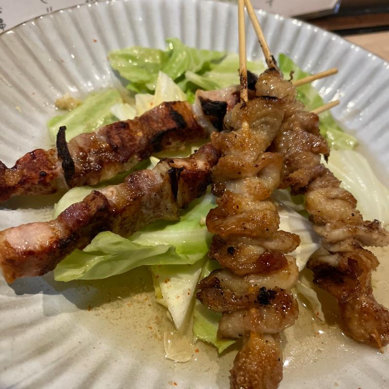 豚バラ とり皮(かぼす亭 （かぼすてい）)