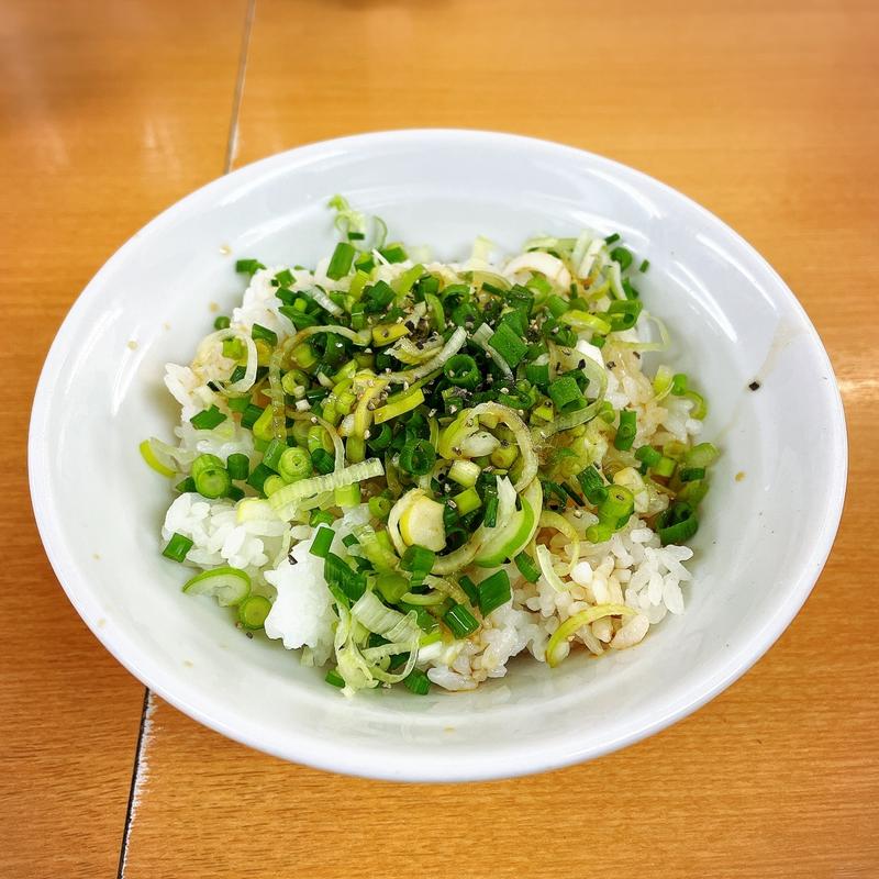 ねぎめしトッピング(極楽汁麺 らすた )