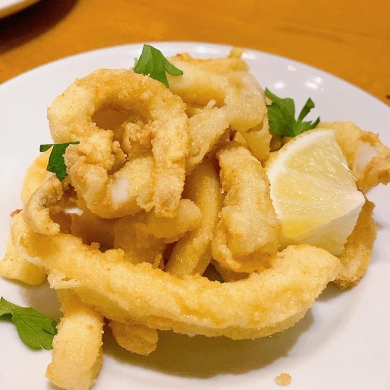 スルメイカのフリット(il Grado)