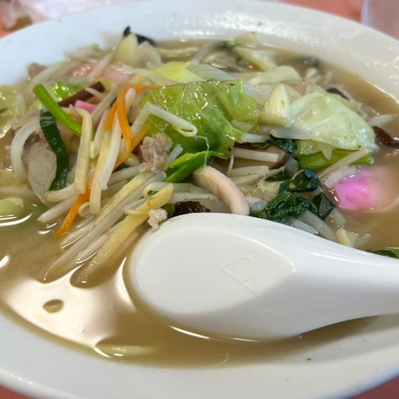 ちゃんぽん(中華料理 白楽天)