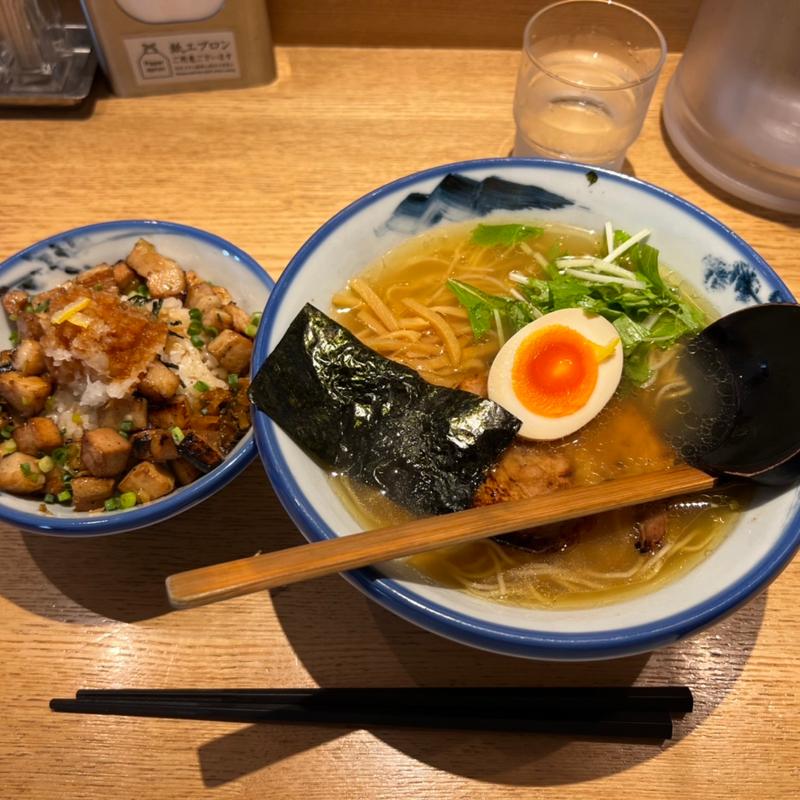 柚子塩らーめん(AFURI 恵比寿)