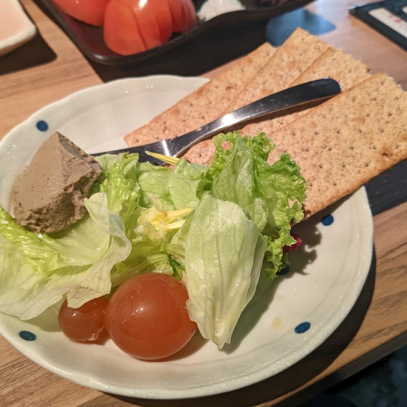 レバーペースト、鳥イクラ(新宿ニューれば屋)