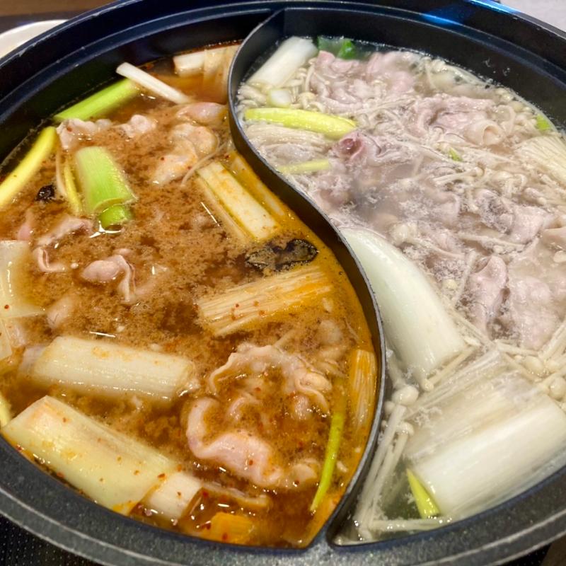 三元豚バラ肉食べ放題(しゃぶ葉 東向島店)