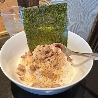 鶏油飯(柳麺まる重)