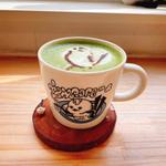 グリーンティーラテ(The Bird Watching Cafe)