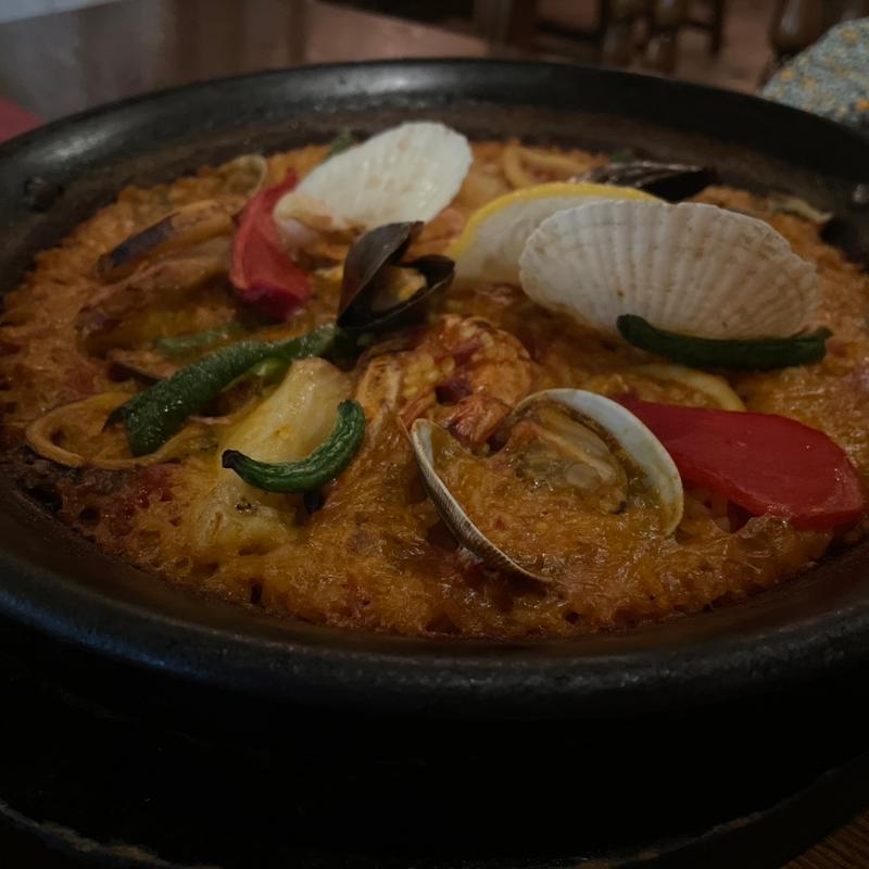 魚介のミックスパエリア(spanish restaurante sangria サングリア青山店)