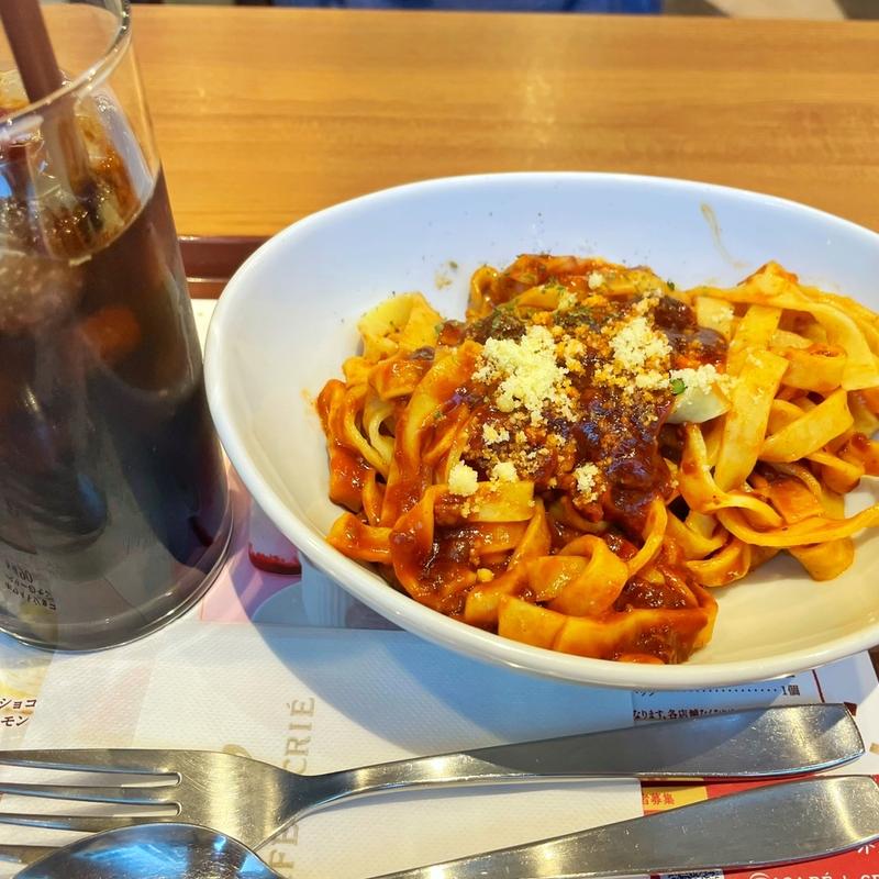 糖質OFFボロネーゼ(カフェ・ド・クリエクインテッサホテル東京銀座店)