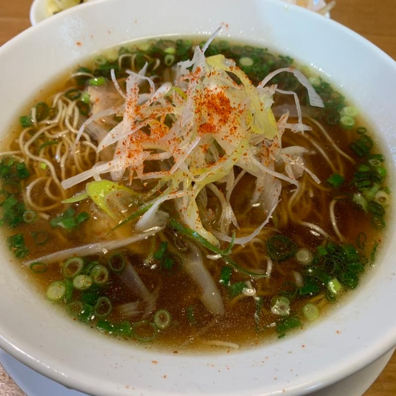 鶏醤油ラーメン(鶏専門 麺屋 蓮々(れんれん))
