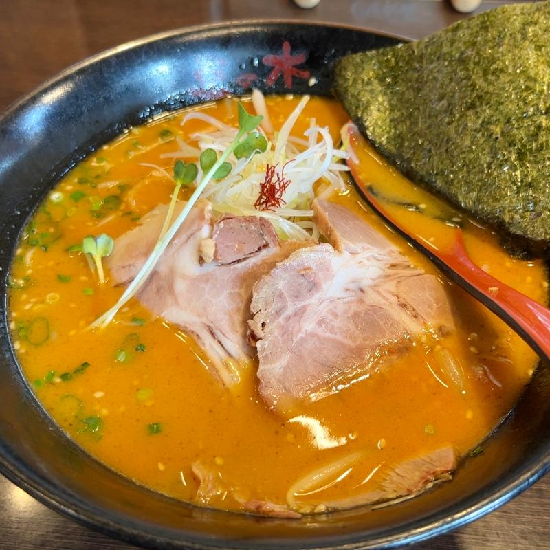 特濃味噌らーめん(小樽らーめん豆の木蓮田店)