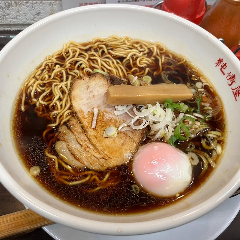 狭山ブラックラーメン(濃口醤油(t(純情屋 )