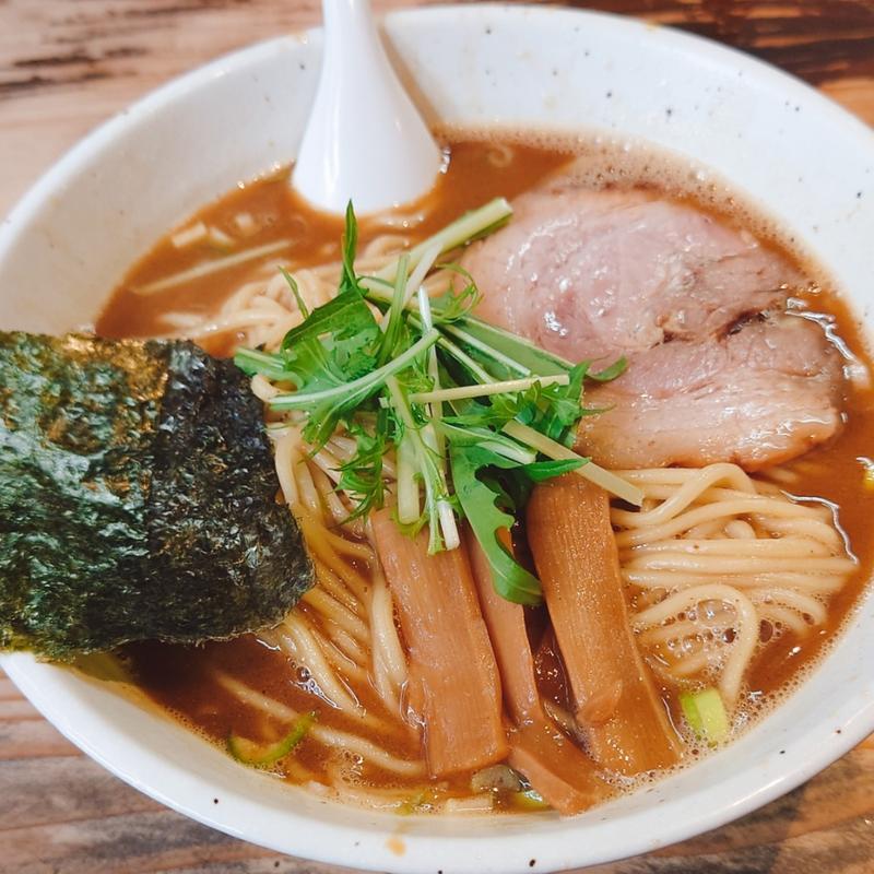 濃厚魚出汁ラーメン　中盛(嗟哉)