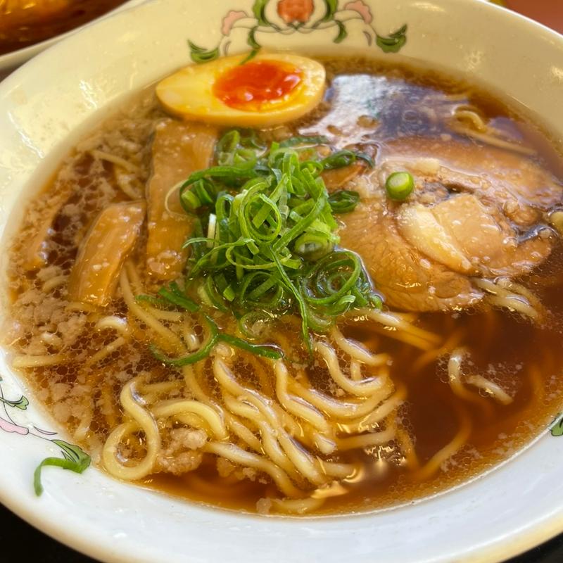 醤油ラーメン(餃子の王将 茨木店)