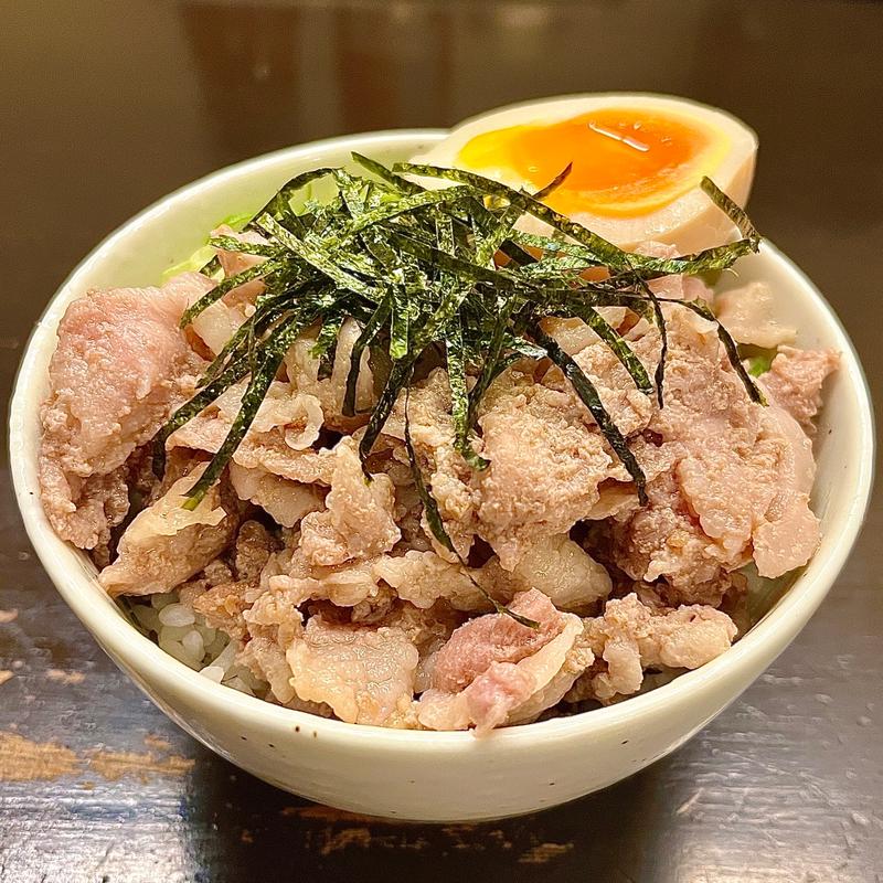 豚丼(セット)(博多とんこつ 豚の足跡)