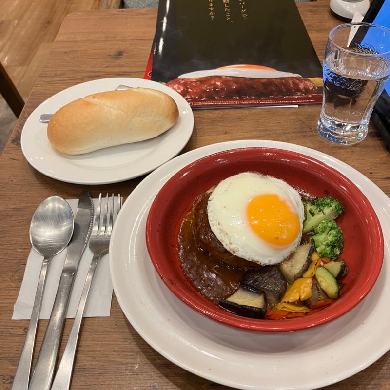 感動ハンバーグコース(ガスト イトーヨーカドー武蔵小金井店)