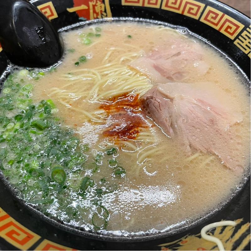 天然とんこつラーメン(一蘭 原宿店 )