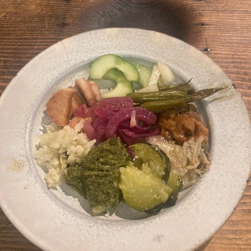 野菜のイタリア惣菜(オステリア ルーチェ Osteria Luce)