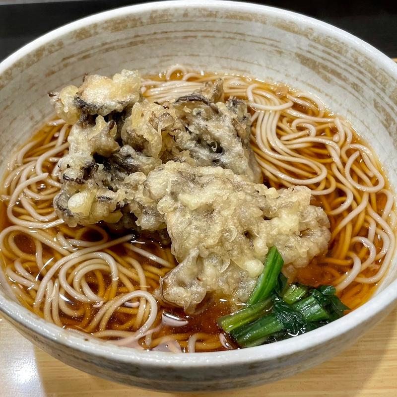 舞茸天そば(小諸そば 朝霞台店)