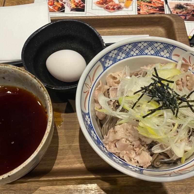 牛つけそば(肉そば 右衛門 横浜CIAL店)