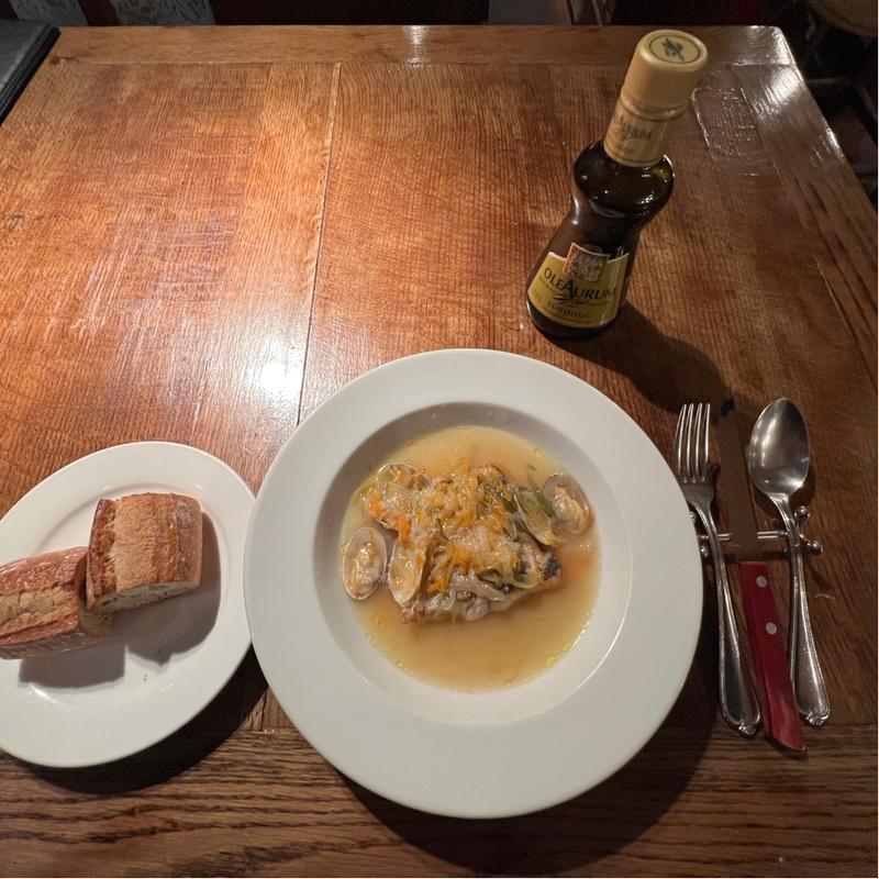 スズキのソテー(月島スペインクラブ)