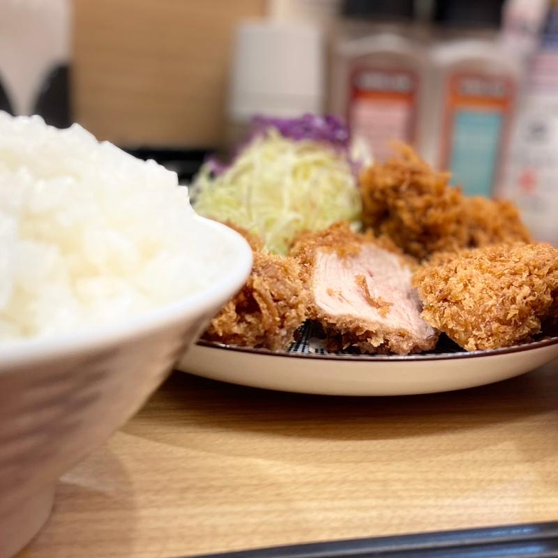 ひれかつ定食(とんかつ檍 大門店)