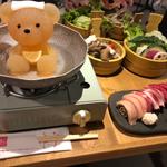 鶏コラーゲンスープ,特選めんこいセット,〆水餃子,(くまちゃん温泉 札幌本館)