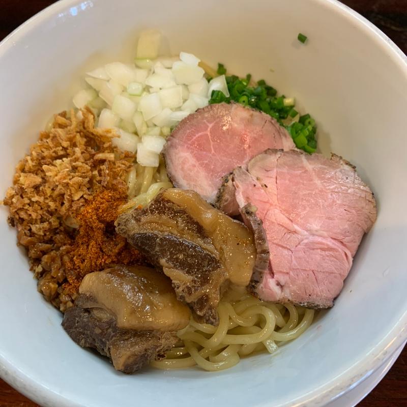 MuSeRu辛鶏油まぜそば(ラーメン家 みつ葉 the second)